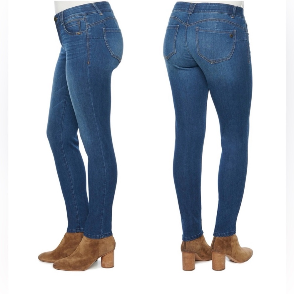 VGUC- Democracy ‘Ab Solution’ Mid-Rise Skinny Stretch Jeans
